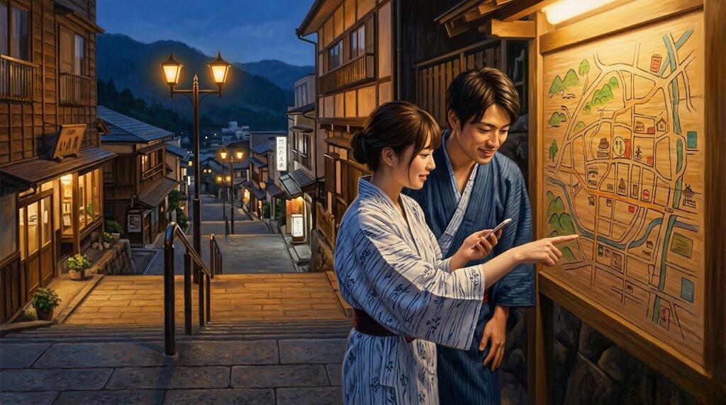 伊香保温泉の夕食を外で！夕食難民を避ける予約術と厳選店ガイド