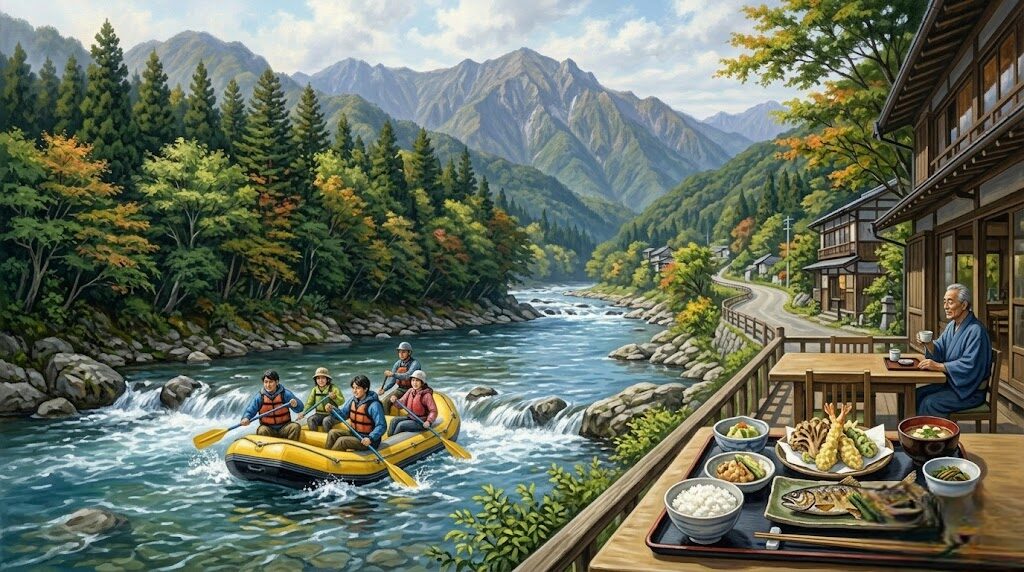 群馬の水上温泉で楽しむアクティビティとグルメ