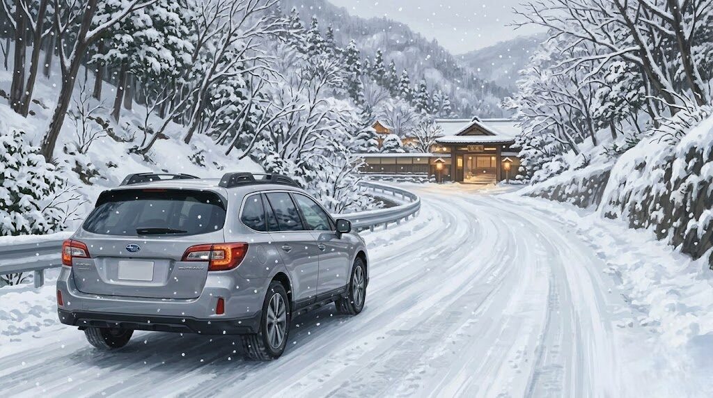 伊香保温泉に車で行く場合の冬の備えと観光モデル