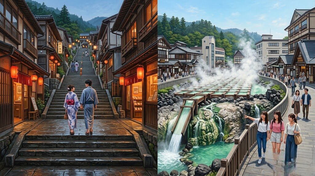 伊香保温泉と草津温泉のどっちがおすすめ？タイプ別の選び方と魅力を比較