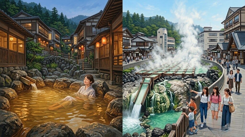 伊香保温泉と草津温泉のどっちがおすすめ?魅力を比較