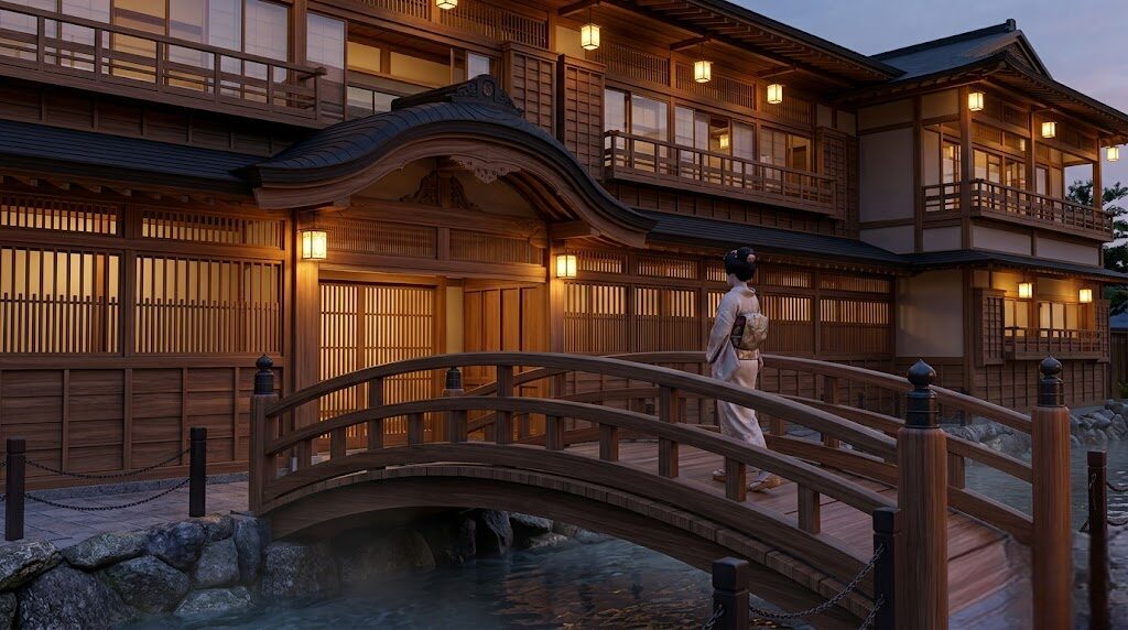 伊香保温泉の千と千尋の旅館モデル説を調査！横手館・積善館との違いは？