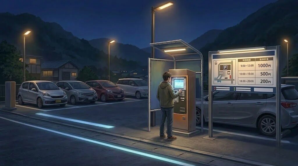 24時間出し入れ可能な駐車場と夜間の駐車料金ガイド