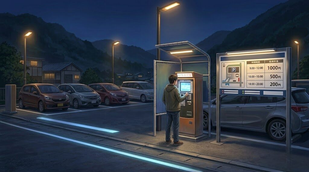 24時間出し入れ可能な駐車場と夜間の駐車料金ガイド