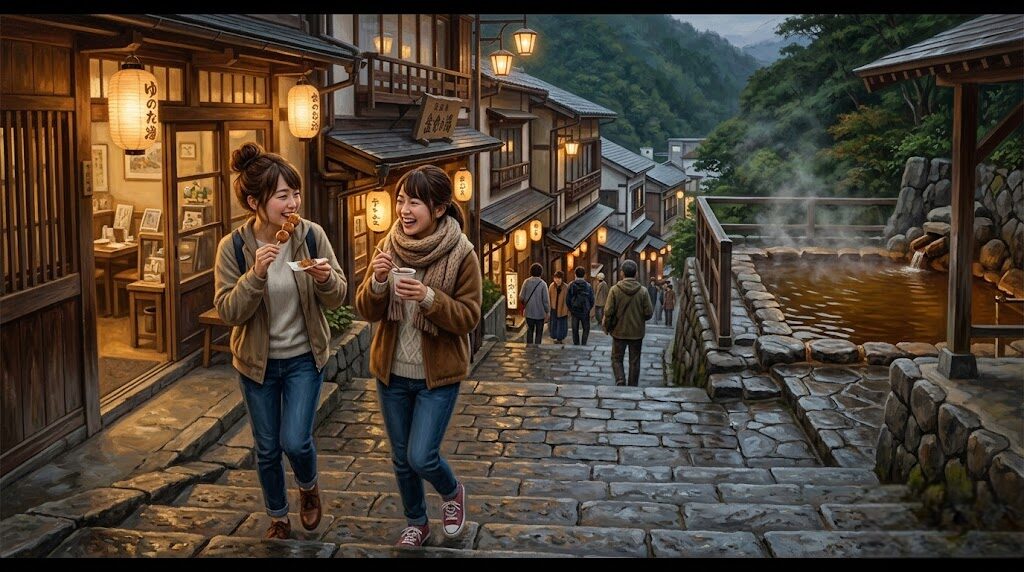 伊香保温泉がつまらないって本当？食べ歩きと黄金の湯で満喫する方法