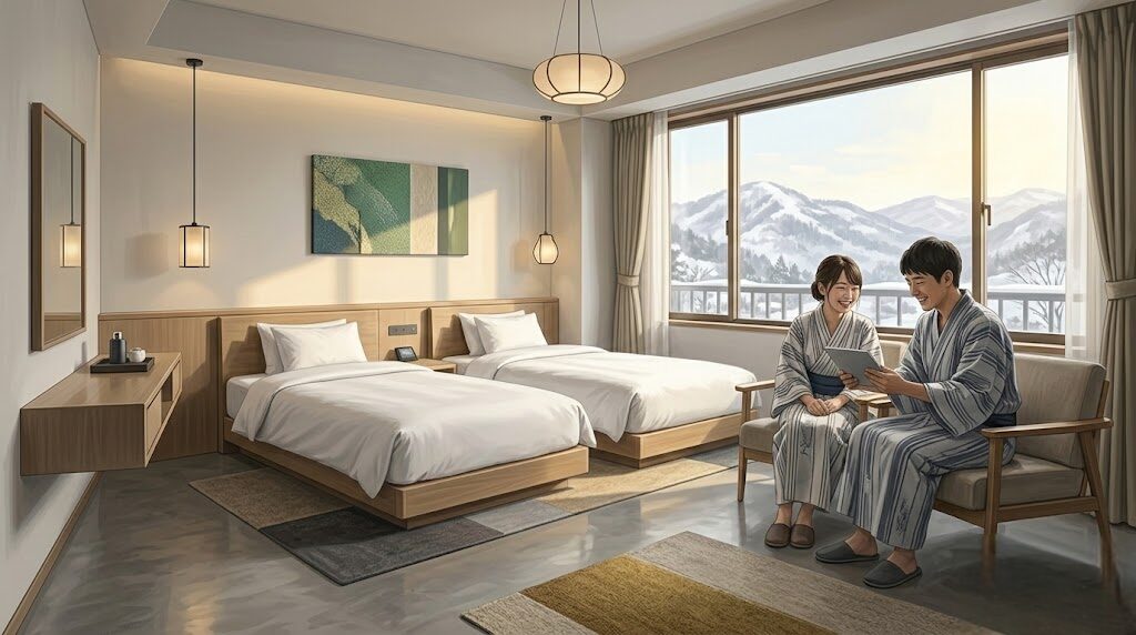 亀の井ホテルへのリブランドと客室改装による変化