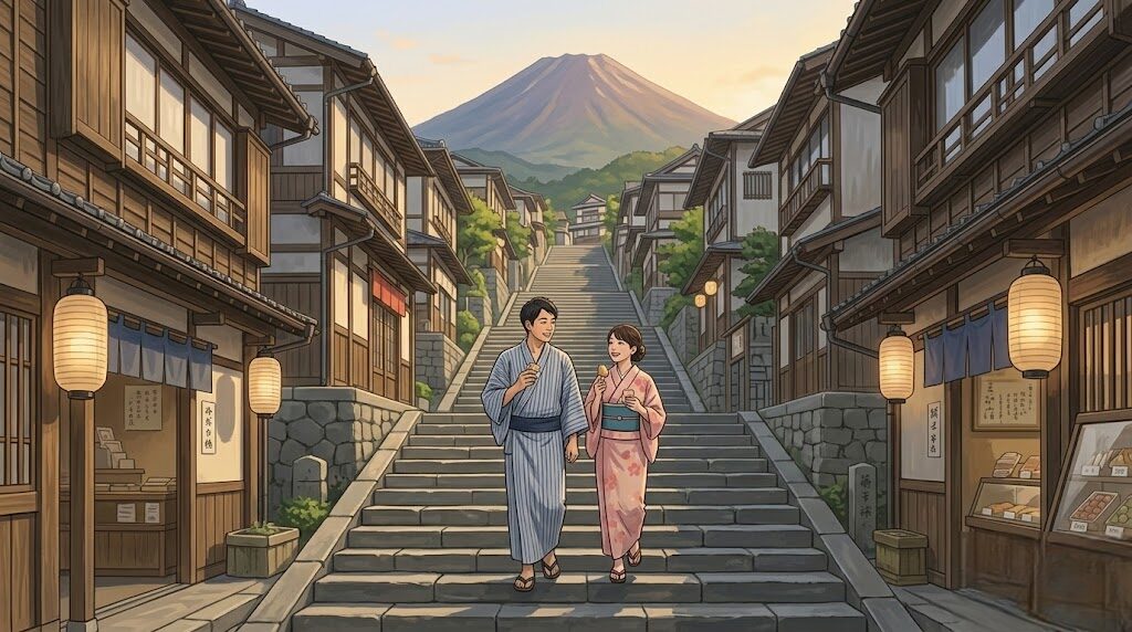 草津温泉から伊香保温泉を巡る観光モデルコース