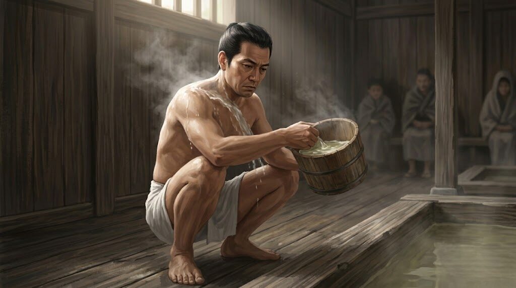 伝統の時間湯に学ぶ正しい掛け湯とマナーの基本