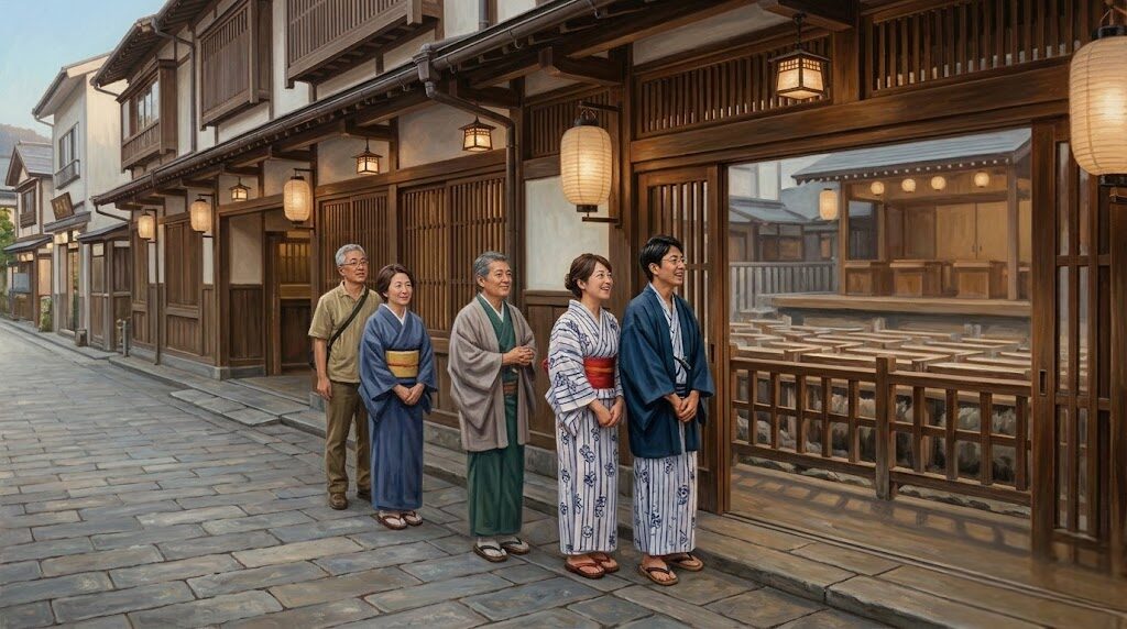 湯もみショーは何分前に並びますか?混雑回避の攻略法