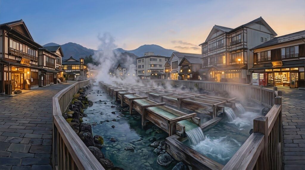 草津温泉で朝食難民を回避！早朝営業カフェ＆外来バイキングの攻略方法