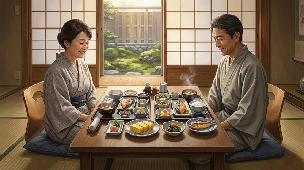 温泉街で本格的な和食の朝ごはんを楽しむコツ