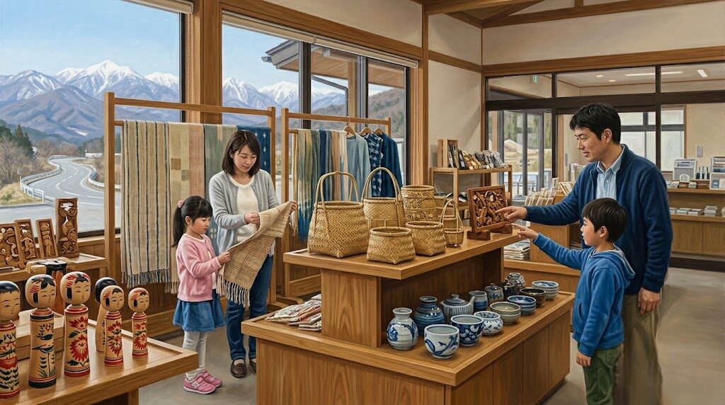 帰路に立ち寄りたい道の駅で手に入る地元の伝統工芸品