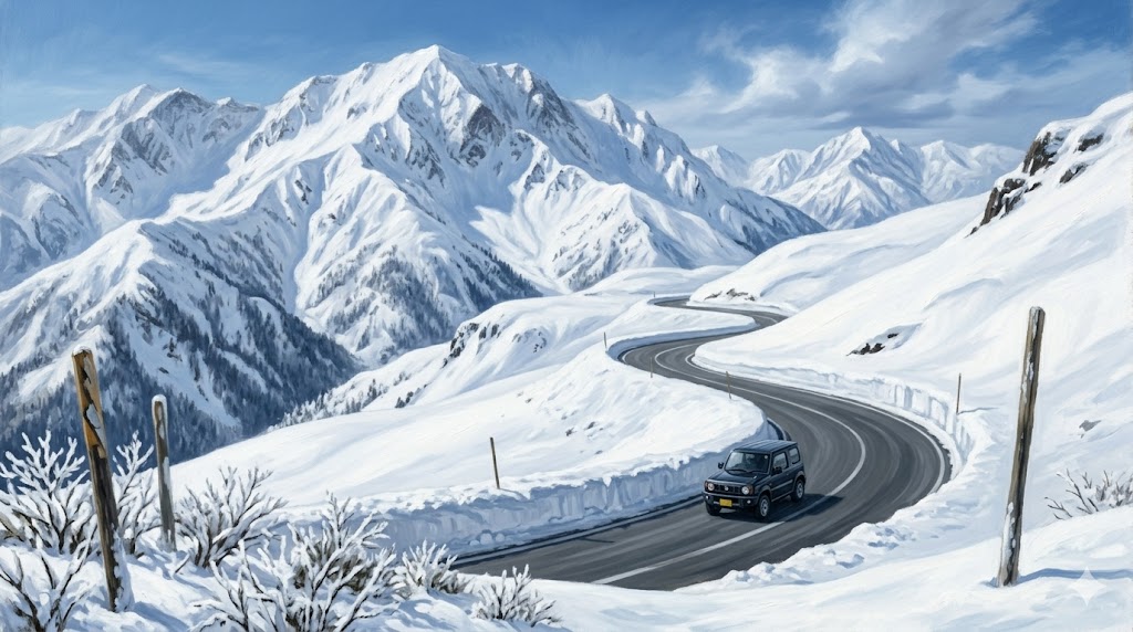 冬季通行止めルートと万座ハイウェー経由のアクセス法