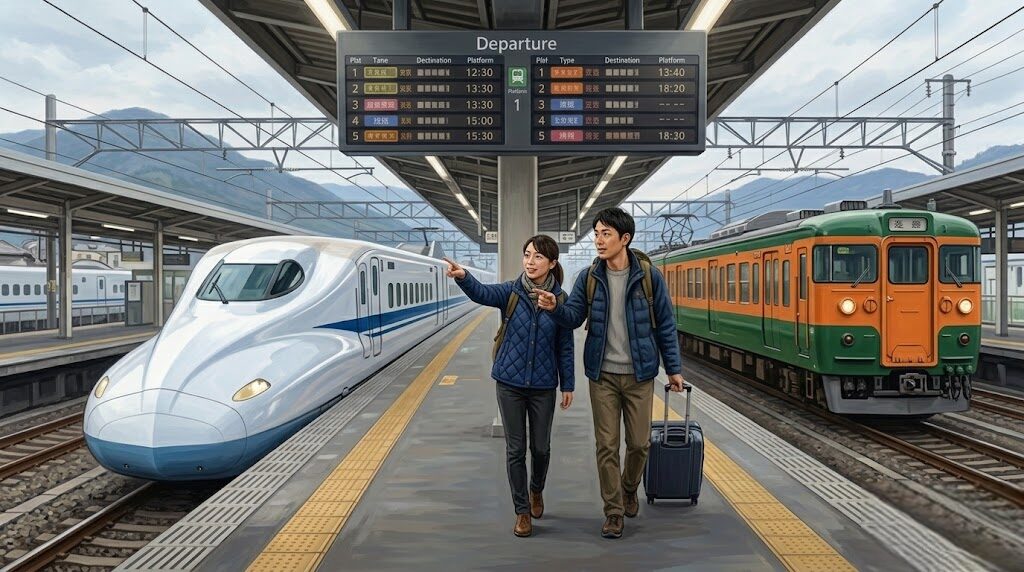 名古屋から草津温泉へ行くおすすめルートの比較