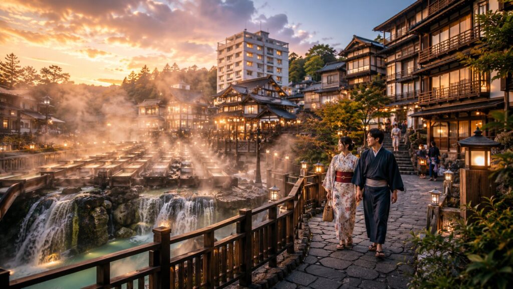 草津温泉はやることない？湯畑以外の観光や雨の日・夜の楽しみ方を解説