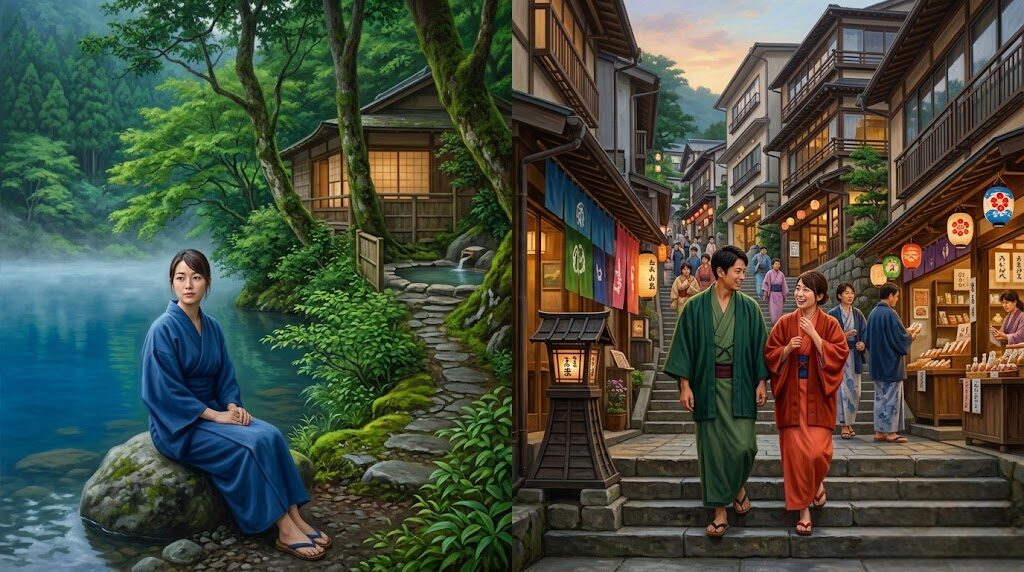 四万温泉から伊香保温泉はどっちがいい？移動と魅力を徹底比較