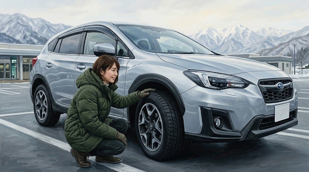 四万温泉へノーマルタイヤを避けて安全にアクセスするコツ