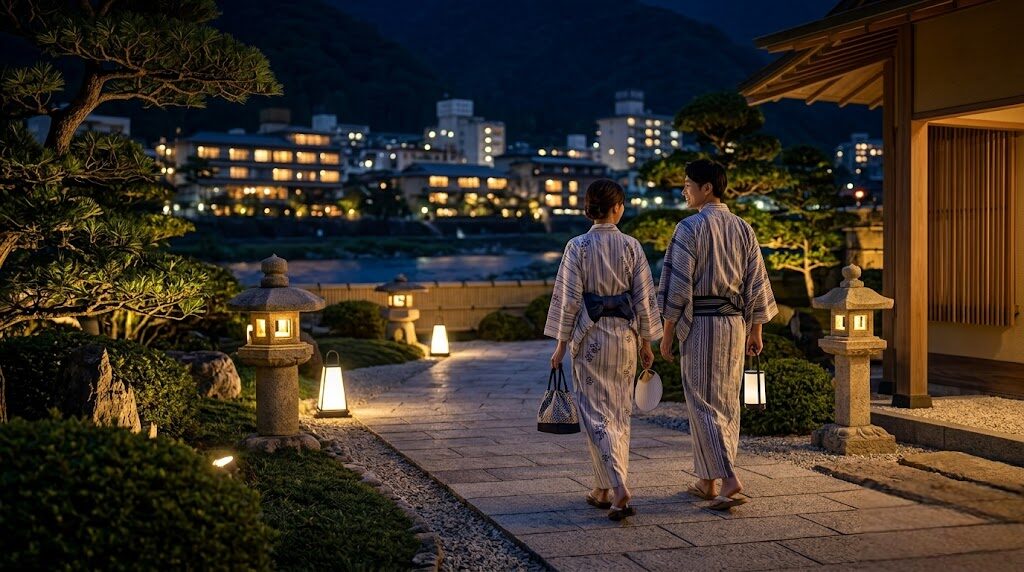 鬼怒川温泉夜の楽しみを満喫する！夜散歩から深夜グルメまで徹底解説