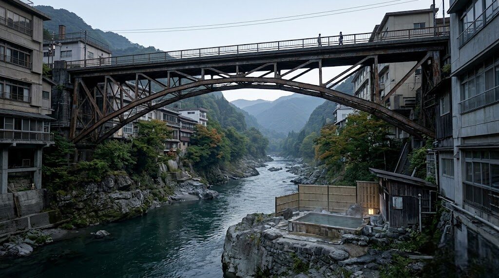 黒鉄橋周辺の混浴露天風呂に関する露出の問題点