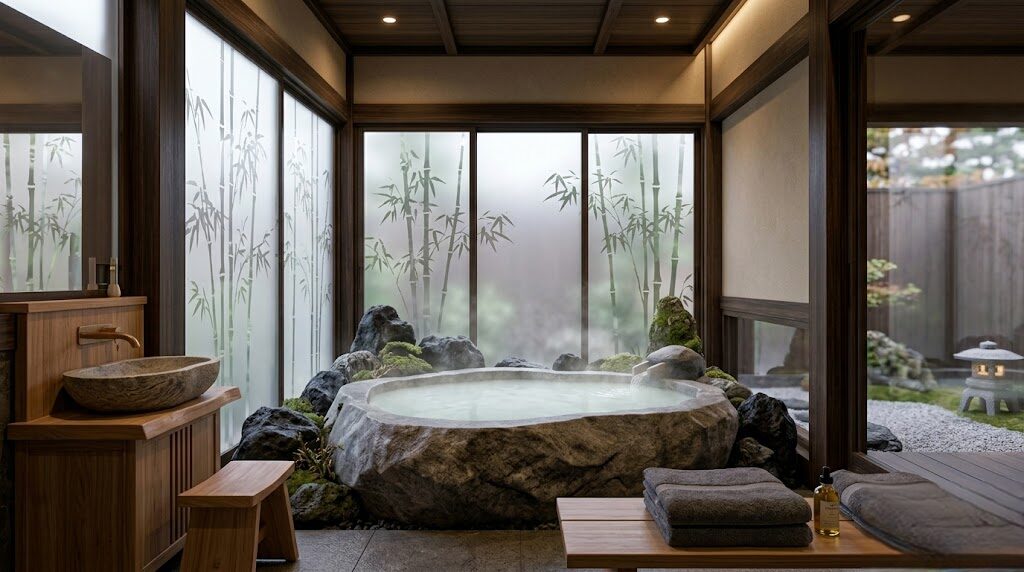 貸切風呂がある草津の宿