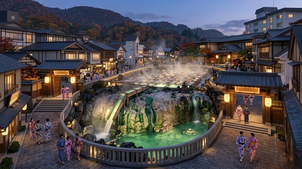 湯畑周辺で観光しやすい草津温泉の宿