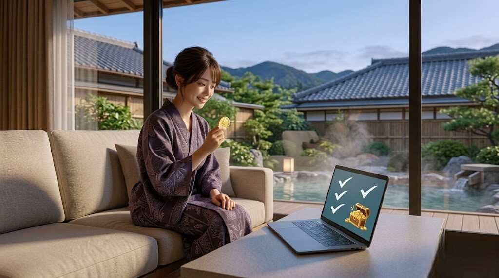 温泉旅行のポイント3重取りで失敗しないための注意点