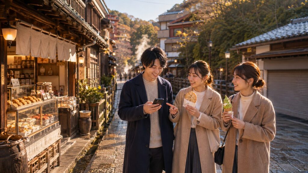 有馬温泉の食べ歩きは何時からが安心なのか理由