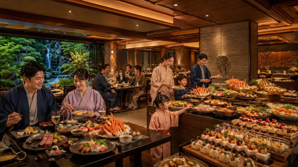 群馬のバイキングが美味しい宿ランキングを目的別に選ぶ