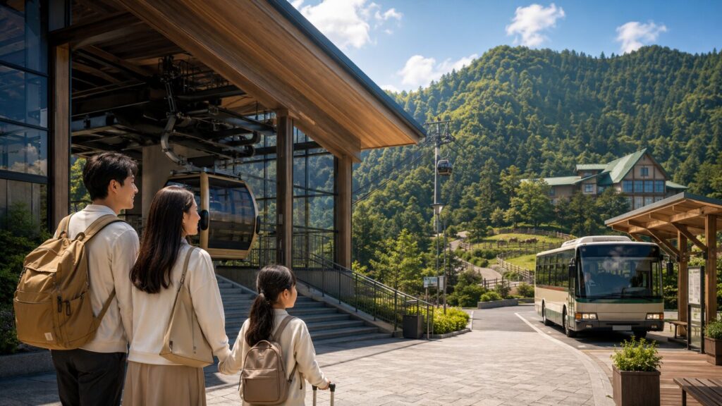 有馬温泉から六甲山牧場へ行くおすすめの方法