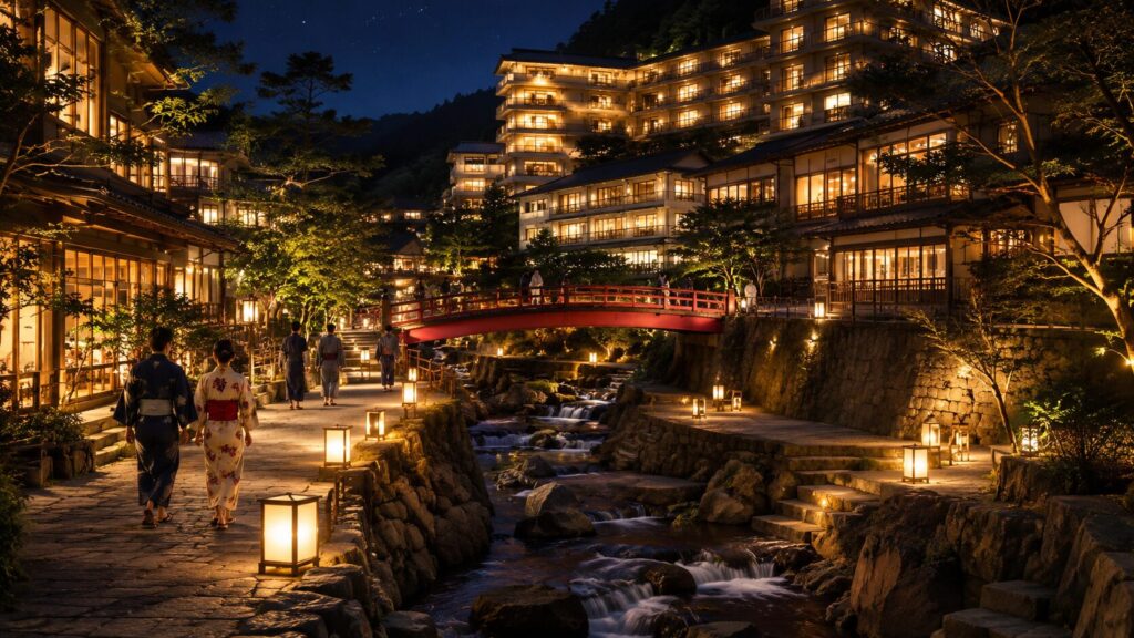 有馬温泉の夜の楽しみ方2026｜夜ご飯や外湯・夜景の注意点を解説