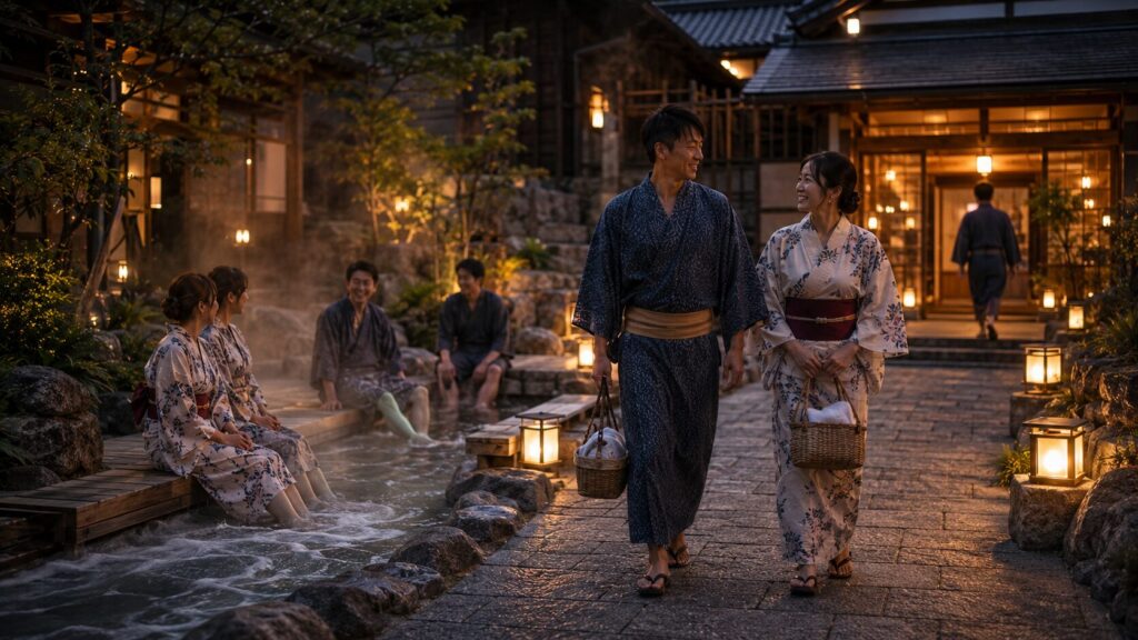 有馬温泉の日帰り温泉と湯めぐり