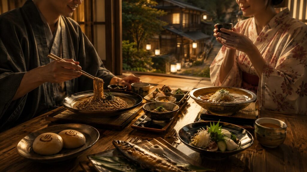伊香保温泉の食べ歩きやランチ・夜ご飯