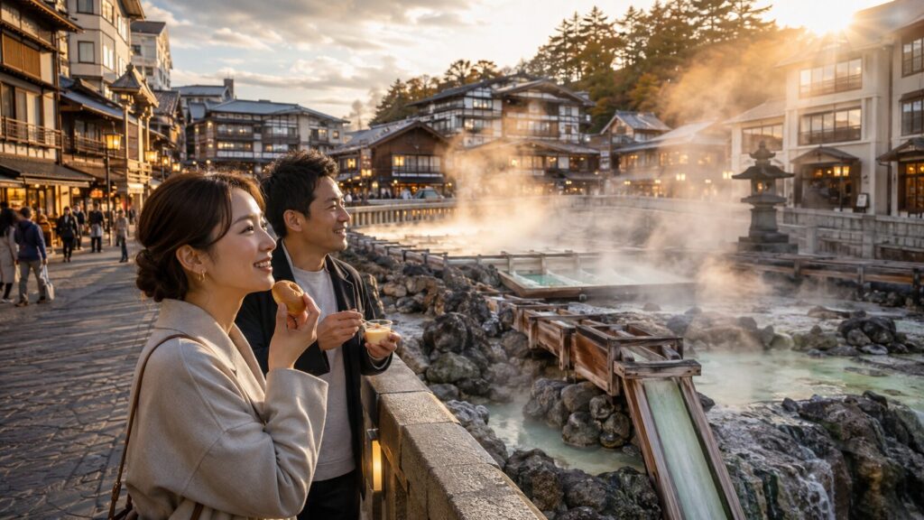 草津温泉の食べ歩き10選｜湯畑周辺の人気店と営業時間を紹介